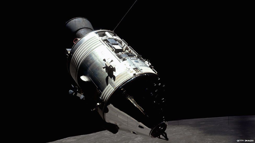 Apolo era aproximadamente del mismo tamaño que un automóvil grande. Foto: BBC.