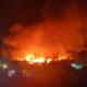Se incendió fábrica de galletas Puig en Aragua. ACN
