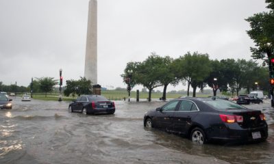 Área de Washington golpeada por fuertes lluvias e inundaciones repentinas