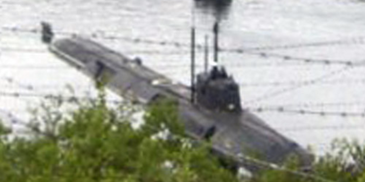 Imagen del submarino secreto ruso Losharik. Foto: fuentes.
