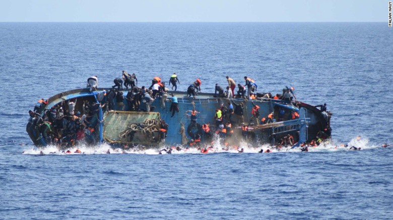 150 migrantes libios se presumen muertos en aguas del Mediterráneo