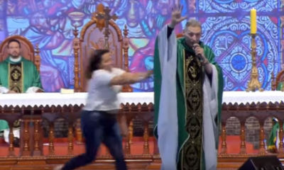 Mujer brasileña arremetió contra el Padre Marcelo Rossi