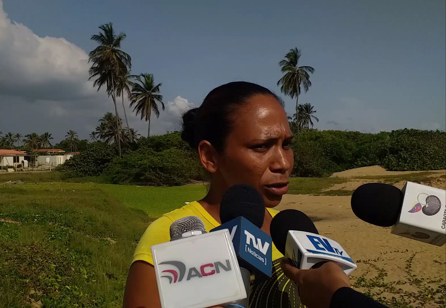 Tras un derrame de hidrocarburo en la playa Palma Sola ubicada en el municipio Juan José Mora del estado Carabobo, comerciantes, deportistas y habitantes de la comunidad lamentan las consecuencias ambientales y económicas de este hecho