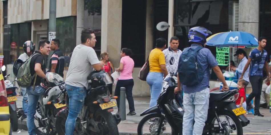 Mototaxistas venezolanos - ACN