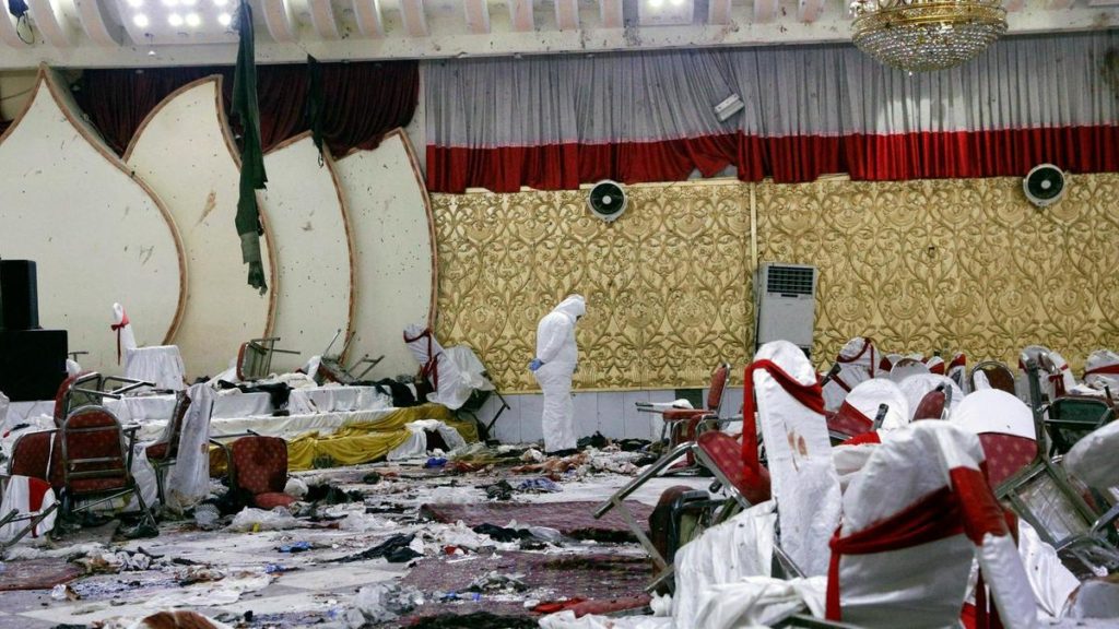 Ataque suicida en una boda de Afganistán deja 63 muertos y mas de 180 heridos. Foto: fuentes.