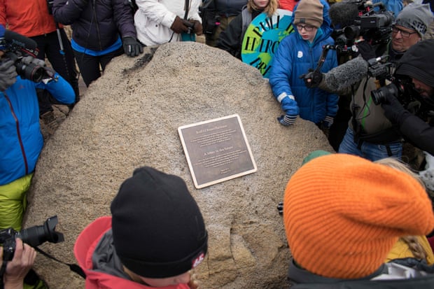 El graciar Okjokull, la primera victima islandesa del calentamiento global. Foto: fuentes.