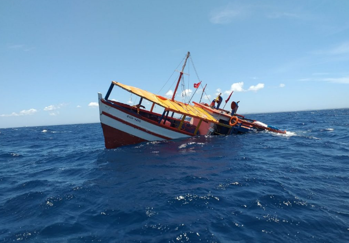 Curazao incautó barco venezolano con más de 800 kilos de cocaína. Foto: fuentes.