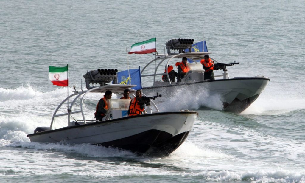 La agencia de Noticias de la Guardia Revolucionaria iraní, informó que el barco fue incautado durante las patrullas navalesen la zona. Foto: fuentes/referencial.