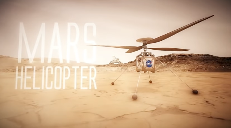 La NASA prepara un mini-helicóptero para su misión del 2020 a Marte. Foto: fuentes.