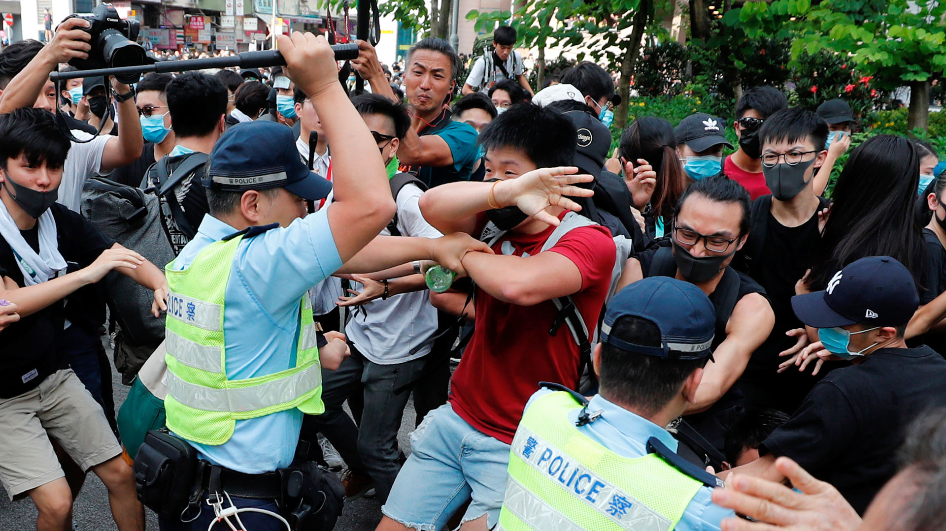 protestas en Hong Kong. ACN