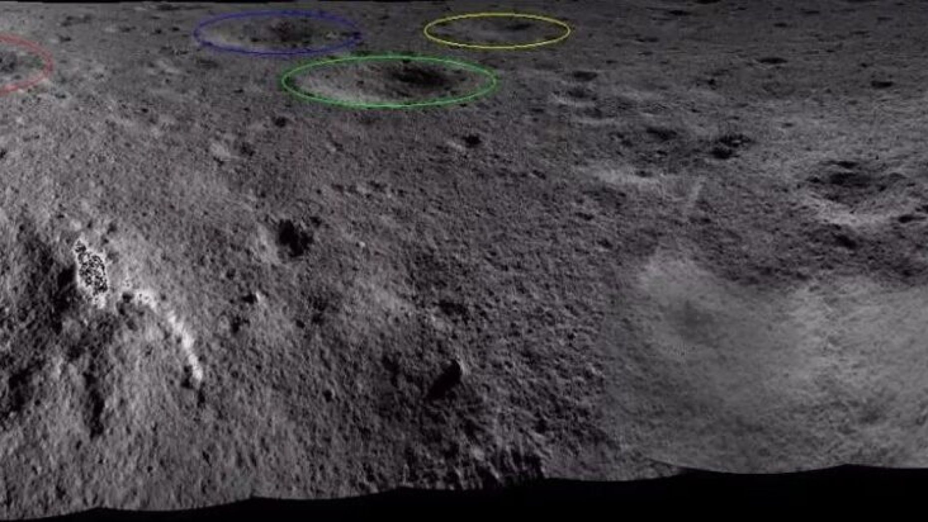 China encuentra misterioso y extraño gel brillante en el lado oscuro de la Luna