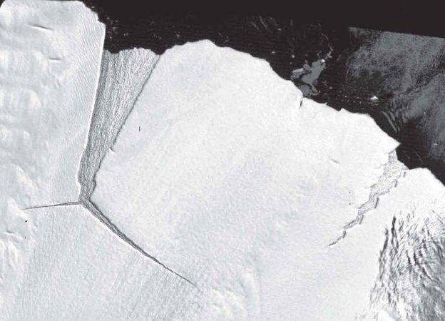 Un Iceberg de 315 billones de toneladas se desprendió de la Antártida.Foto: fuentes.