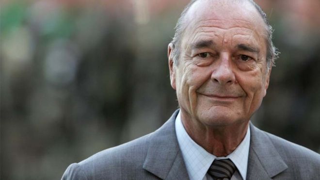 Falleció el expresidente de Francia: Jacques Chirac
