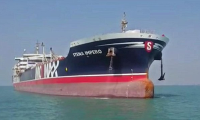 Buque petrolero confiscado por Irán es liberado y navega hacia Dubai