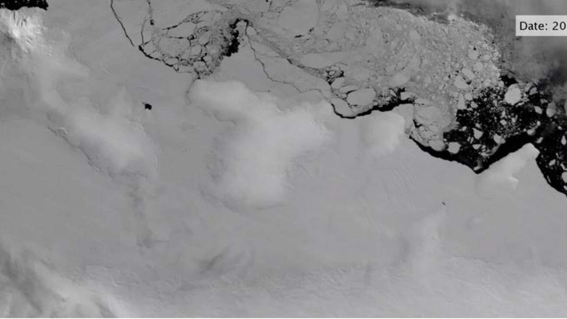 Plataformas de hielo de la Antártida debilitadas por agua tibia oceánica