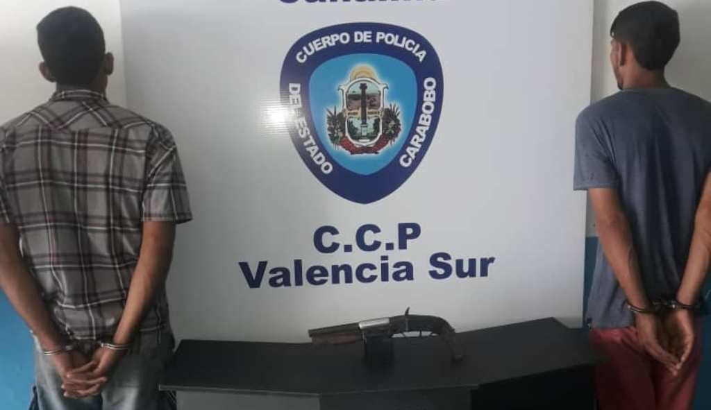 Capturan a cuatro asaltantes portando armas de fuego - acn