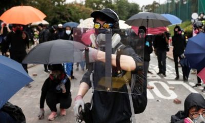 Hong Kong paralizado por ola violencia callejera