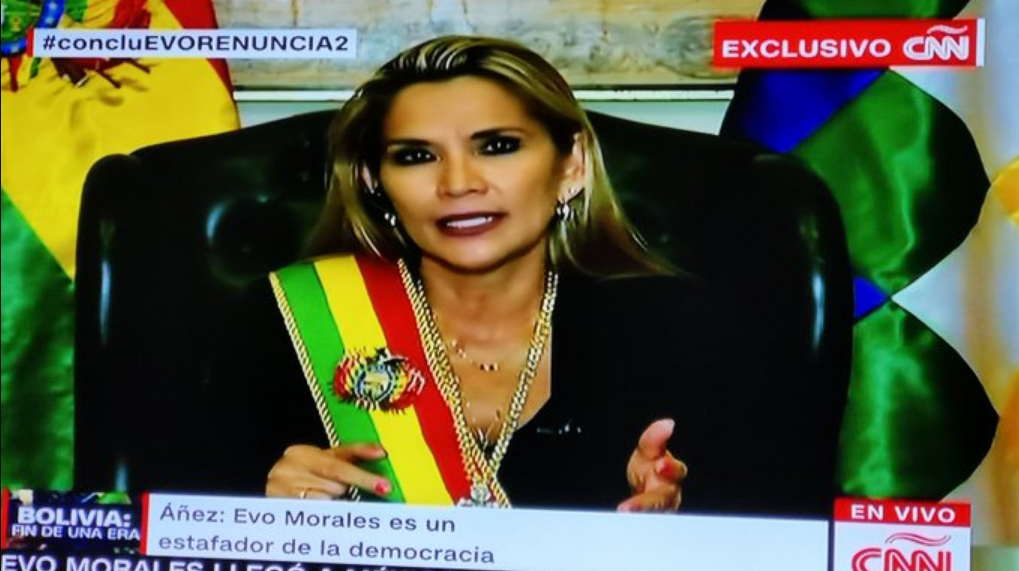 Jeanine Áñez: Don Evo Morales es un estafador de la democracia