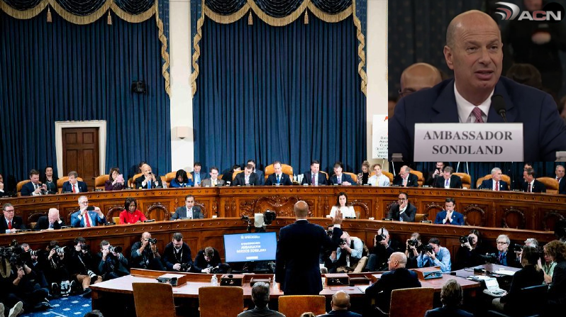 Juicio Político contra Trump: Contundente testimonio del Embajador Sondland