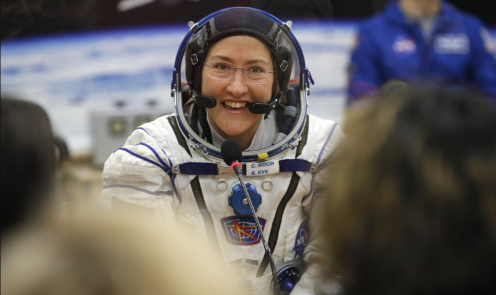 Astronauta norteamericana alcanzó record de permanencia en el espacio