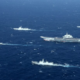 China despliega su poderío naval para asegurar su control regional