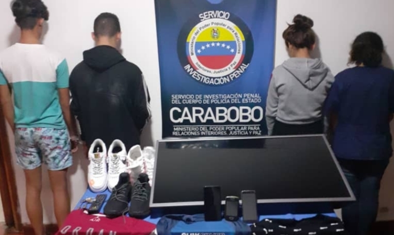 Capturan a cuatro conserjes implicados en hurto de una residencia - acn