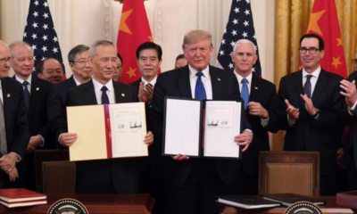 EEUU y China firmaron un acuerdo para "suavizar" la guerra comercial