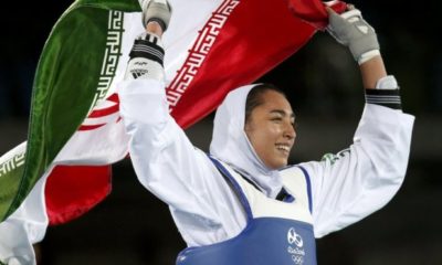 Desertó la única medallista olímpica de Irán