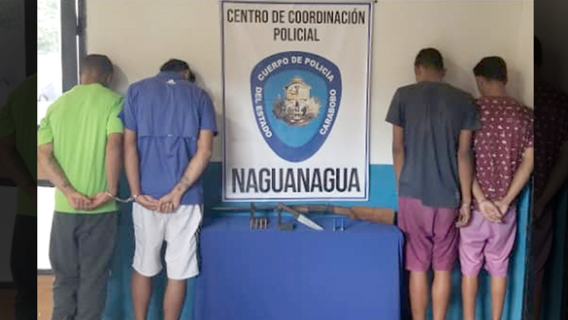 Capturados sujetos armados en naguanagua - ACN