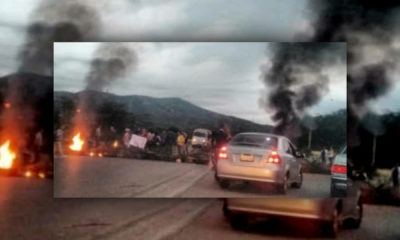 Trancan autopista de Carora