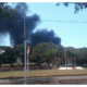 Fuerte incendio consumió alrededores de la Brigada Blindada en Naguanagua