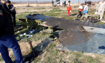 Canadienses investigan el accidente del avión ucraniano