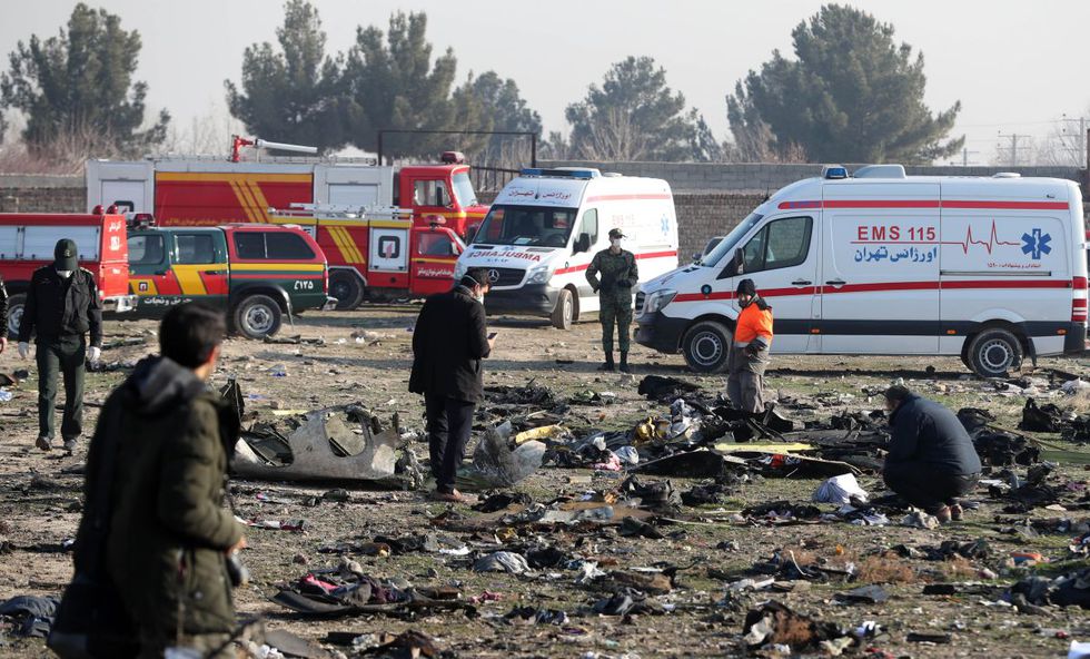 Líderes de Irán reconocen que el derribo del avión ucraniano fué un "desastroso error". Foto: fuentes.