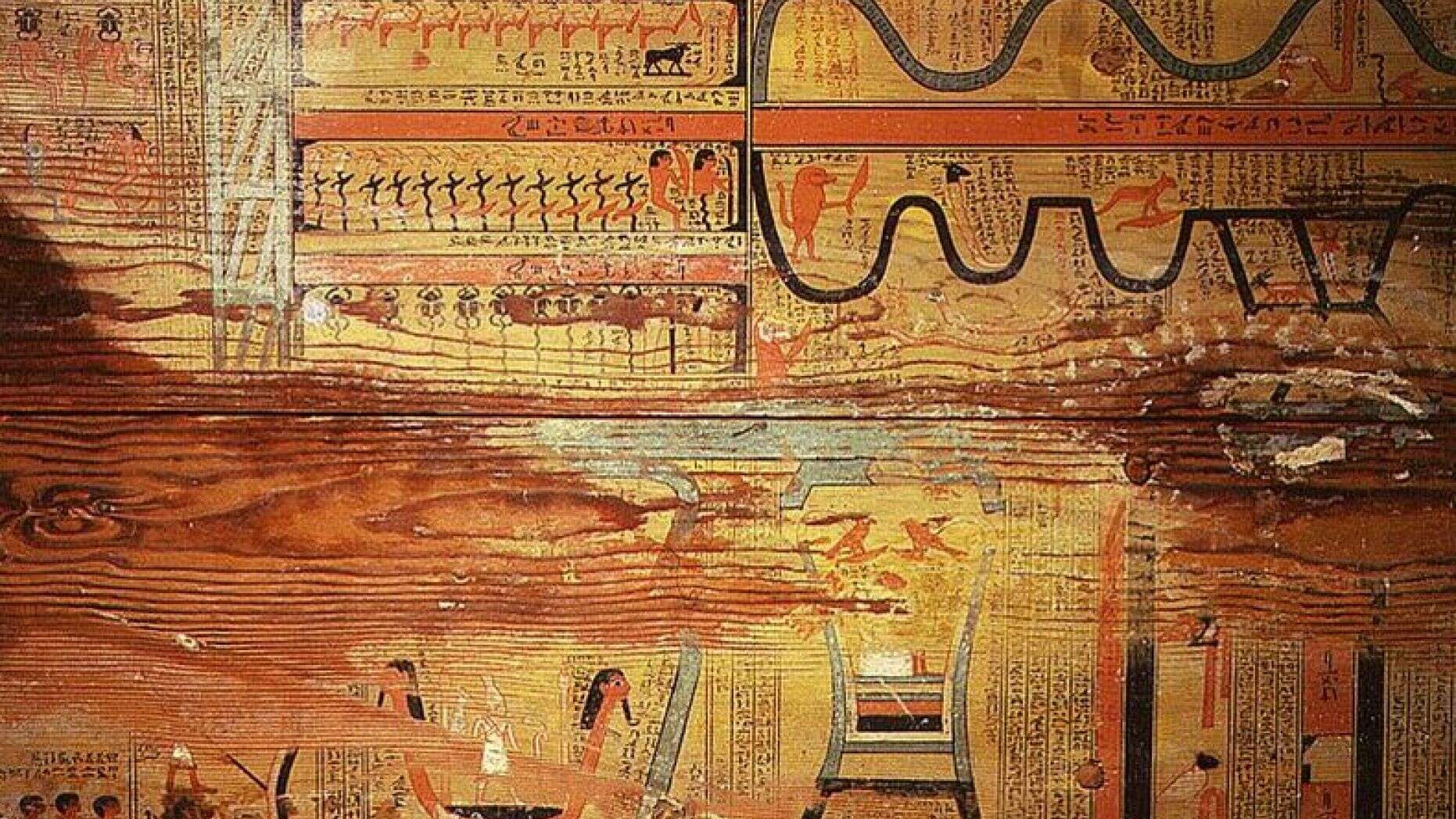 Arqueólogos desenterraron un documento egipcio ilustrado de hace 4000 años