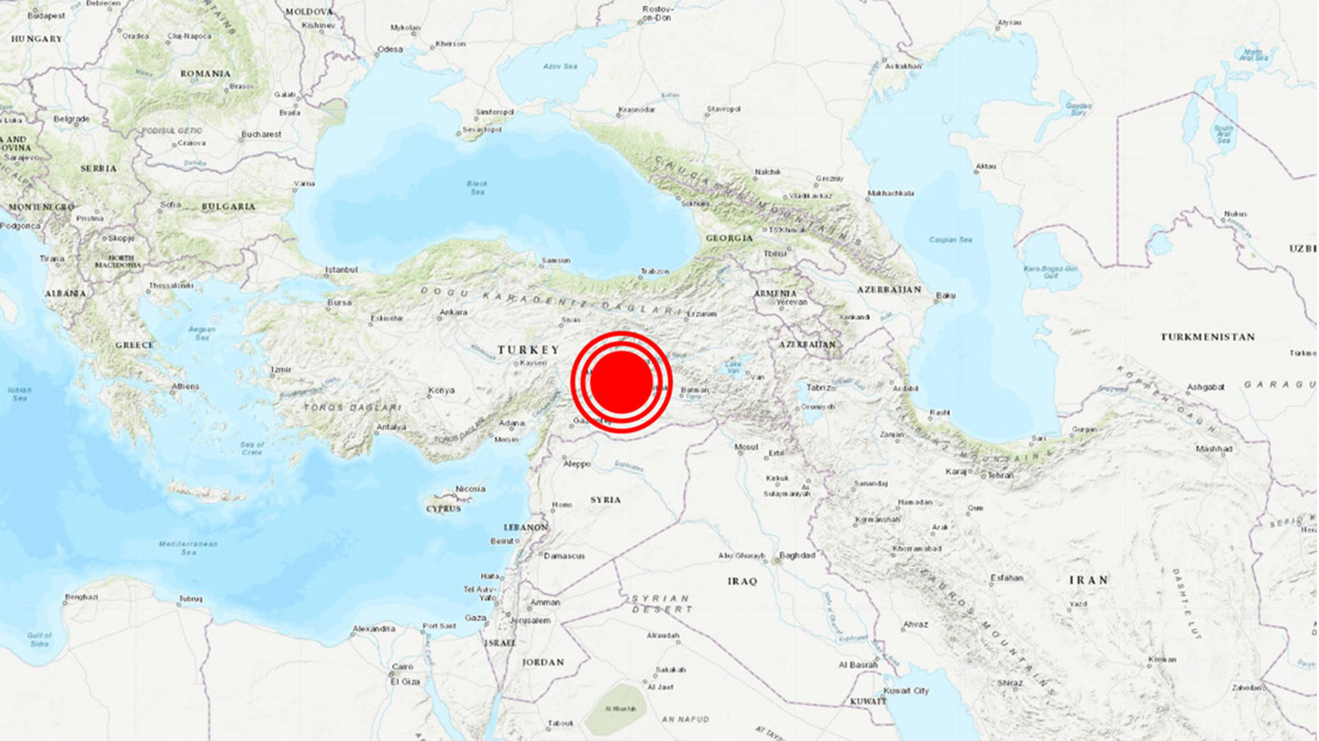 terremoto en Turquía