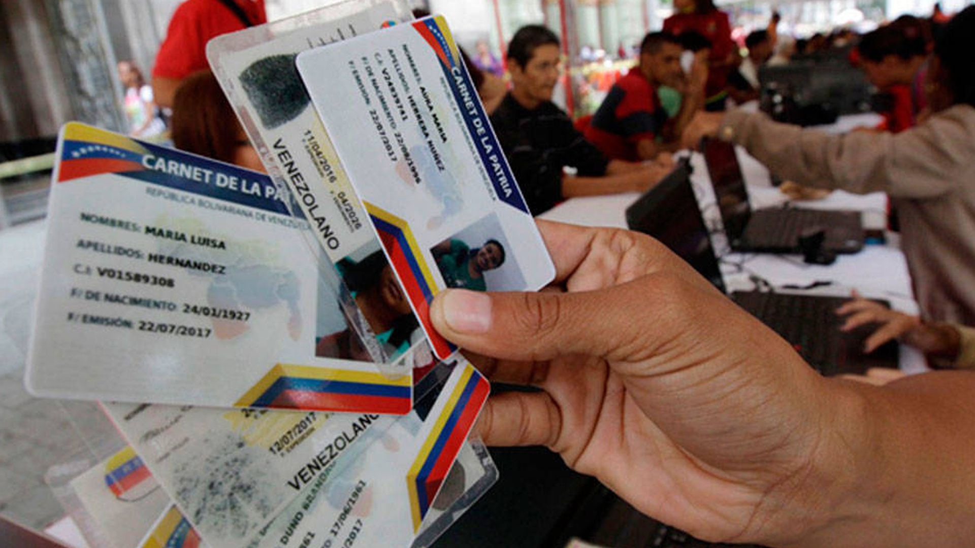 escanear carnet de la patria - acn
