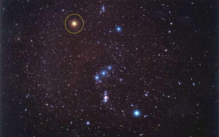 Betelgeuse podría pronto transformarse en una supernova