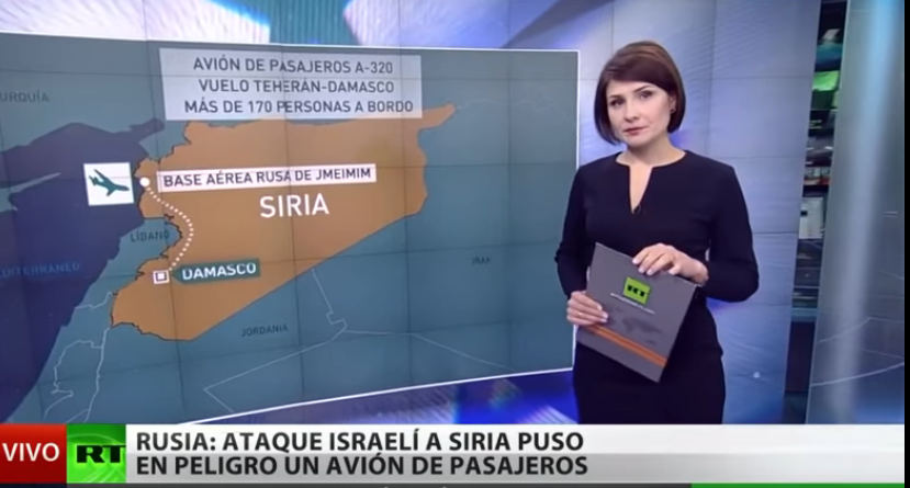 Siria casi derribó un avión con 172 pasajeros abordo