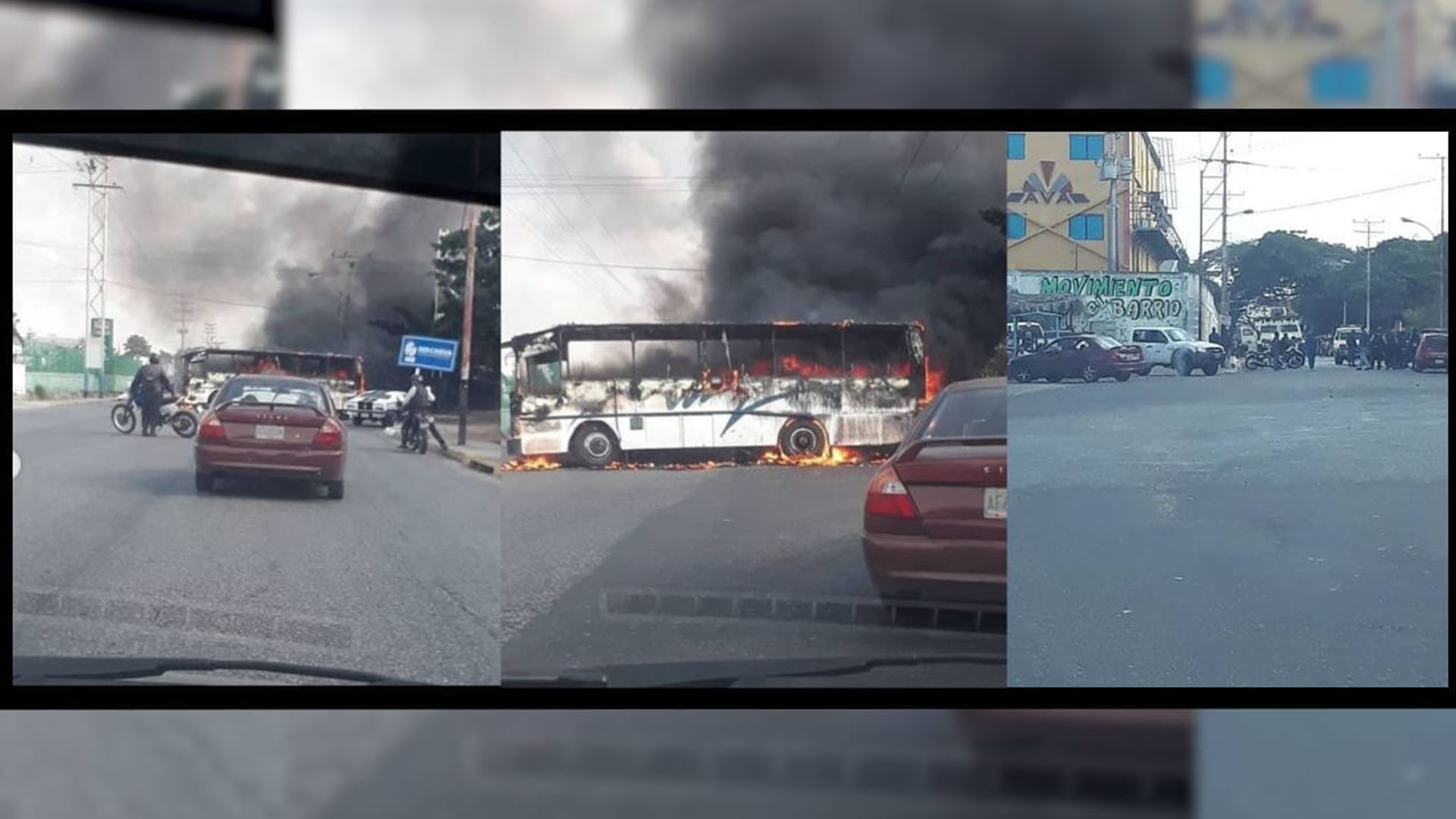 suspenden el transporte por inseguridad