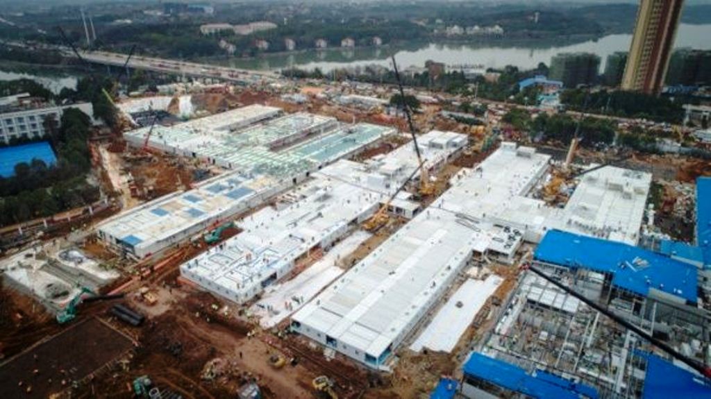 China terminó hospital de Wuhan - noticiasACN