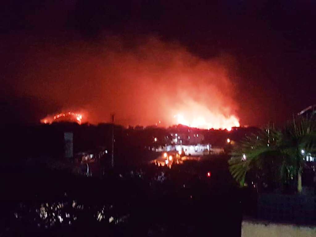 Incendio en las cercanías - noticiasACN