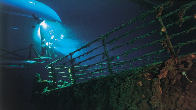 Un submarino tripulado golpeó los restos del Titanic el año pasado, hecho que fue encubierto por la agencia gubernamental norteamericana NOAA. Foto: fuentes.