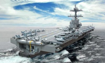 Preparan nuevo portaaviones para "guerra masiva" en el Atlántico