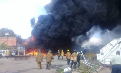 incendio en Garaje Municipal de Valencia