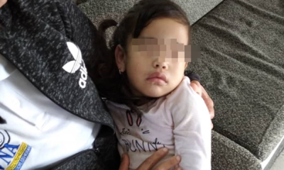 abandonan a una niña