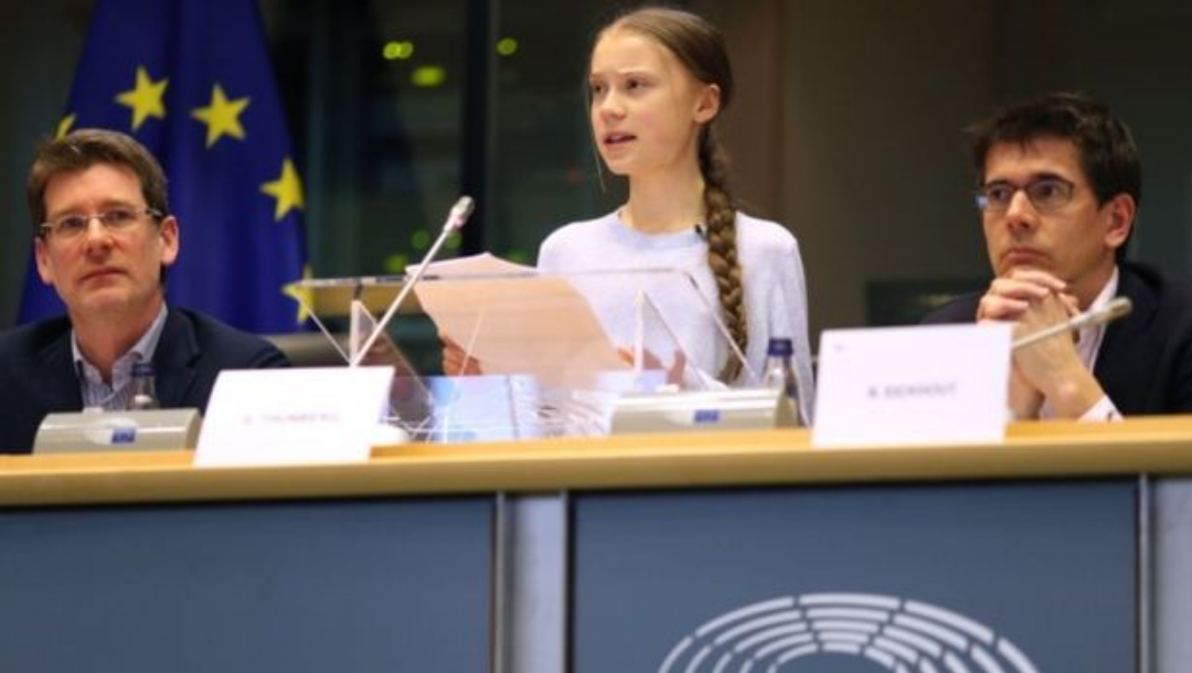 Greta Thunberg arremete contra la Unión Europea en Bruselas