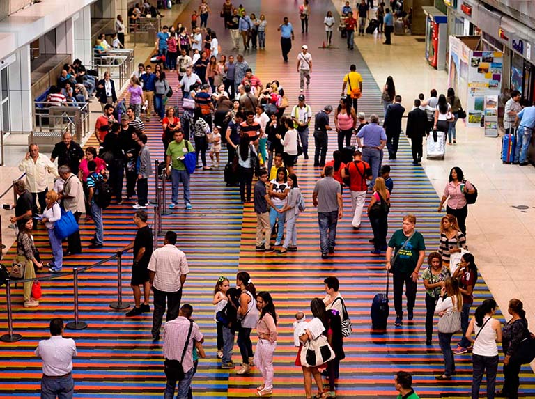 Aeropuerto de Maiquetía tiene zona de aislamiento por coronavirus - acn