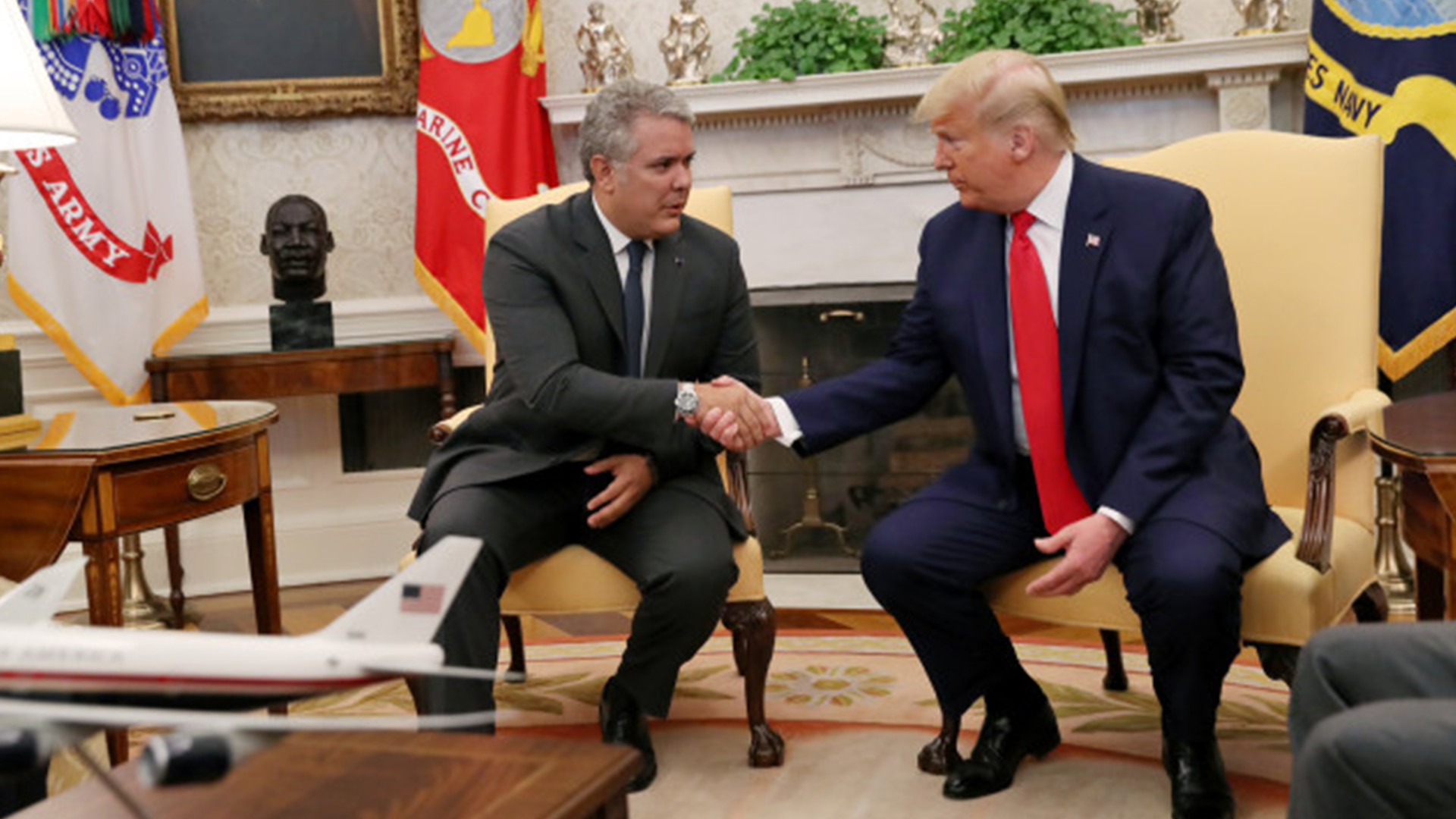 Trump y Duque
