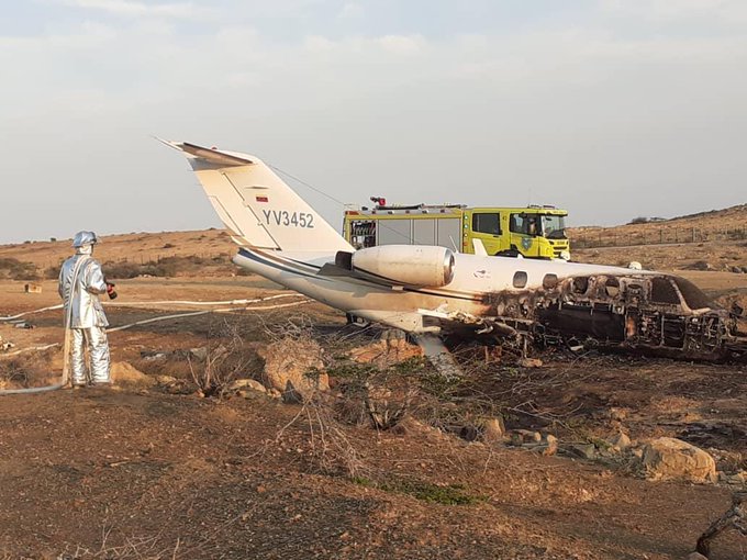 accidente aéreo margarita- acn