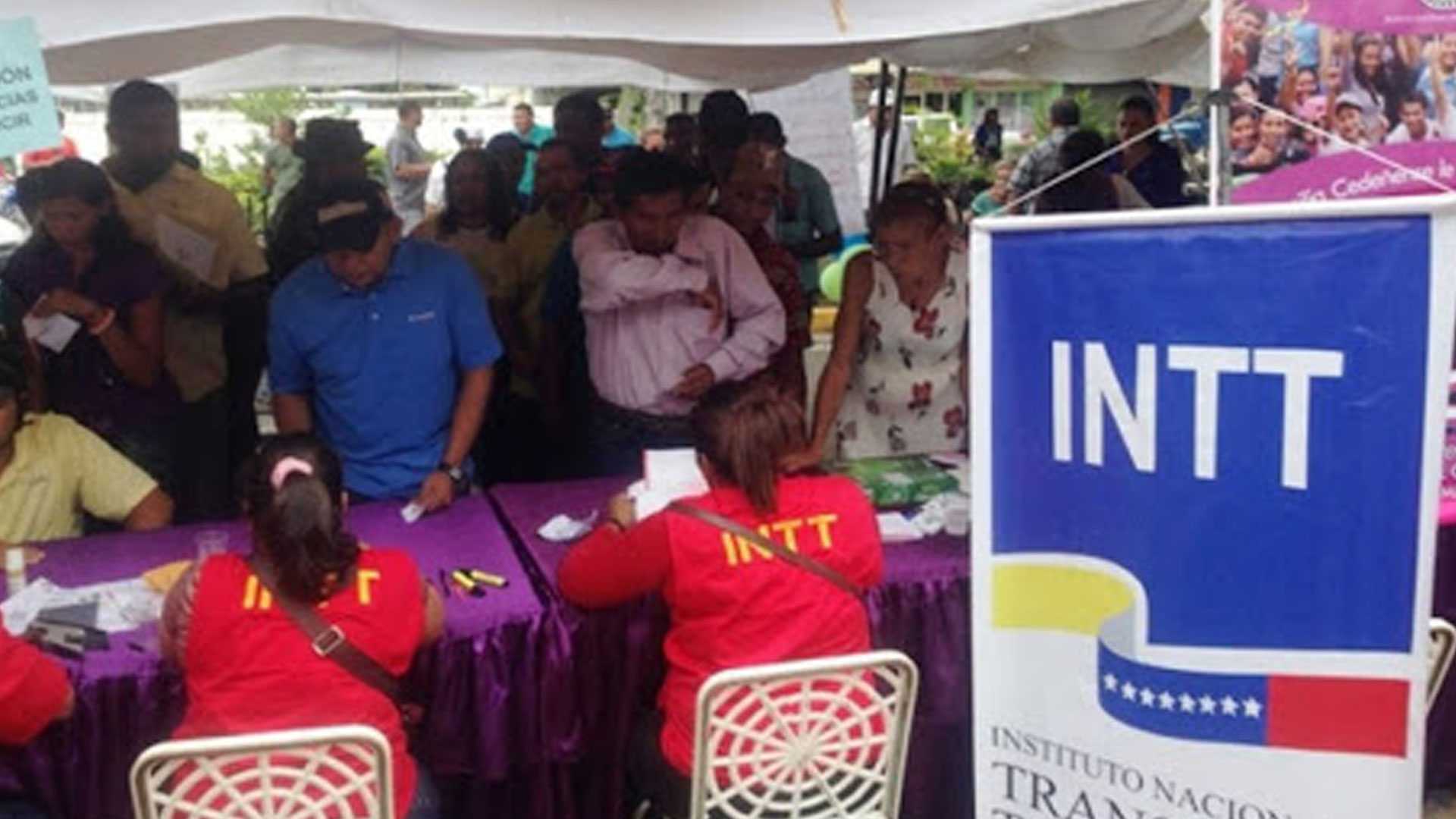 nuevos precios para trámites en el Intt - acn